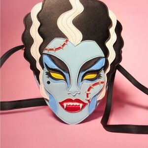 Vixen by Micheline Pitt Bride of Frankenstein Crossbody Bag